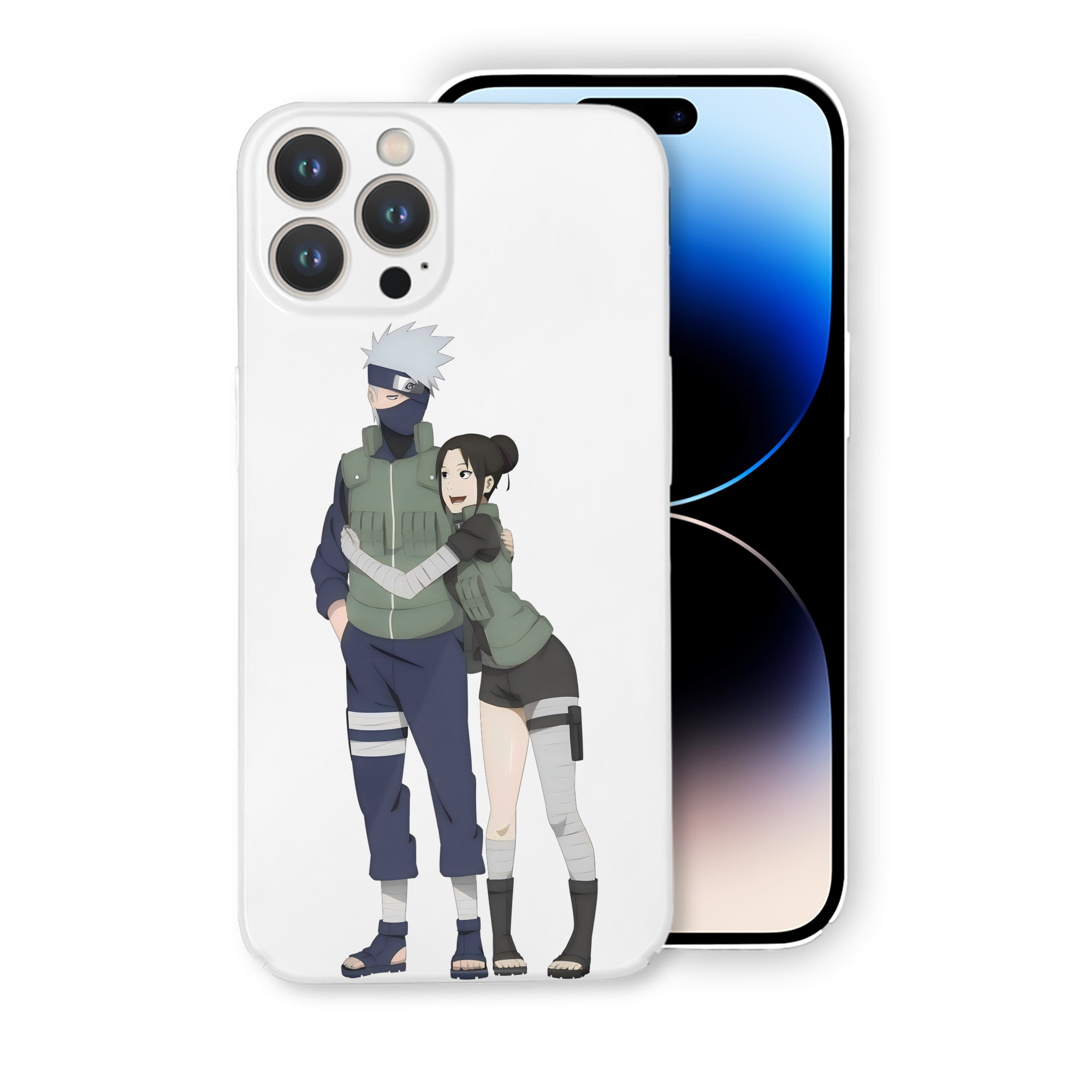 （画像用） NARUTO -ナルト- はたけ カカシ Hatake Kakashi 【iPhone 14シリーズ対応】ハードケース